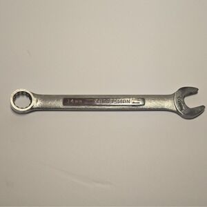 Vintage Craftsman 14mm 12-Point Combination Wrench VA Series 42918 Forged in USA